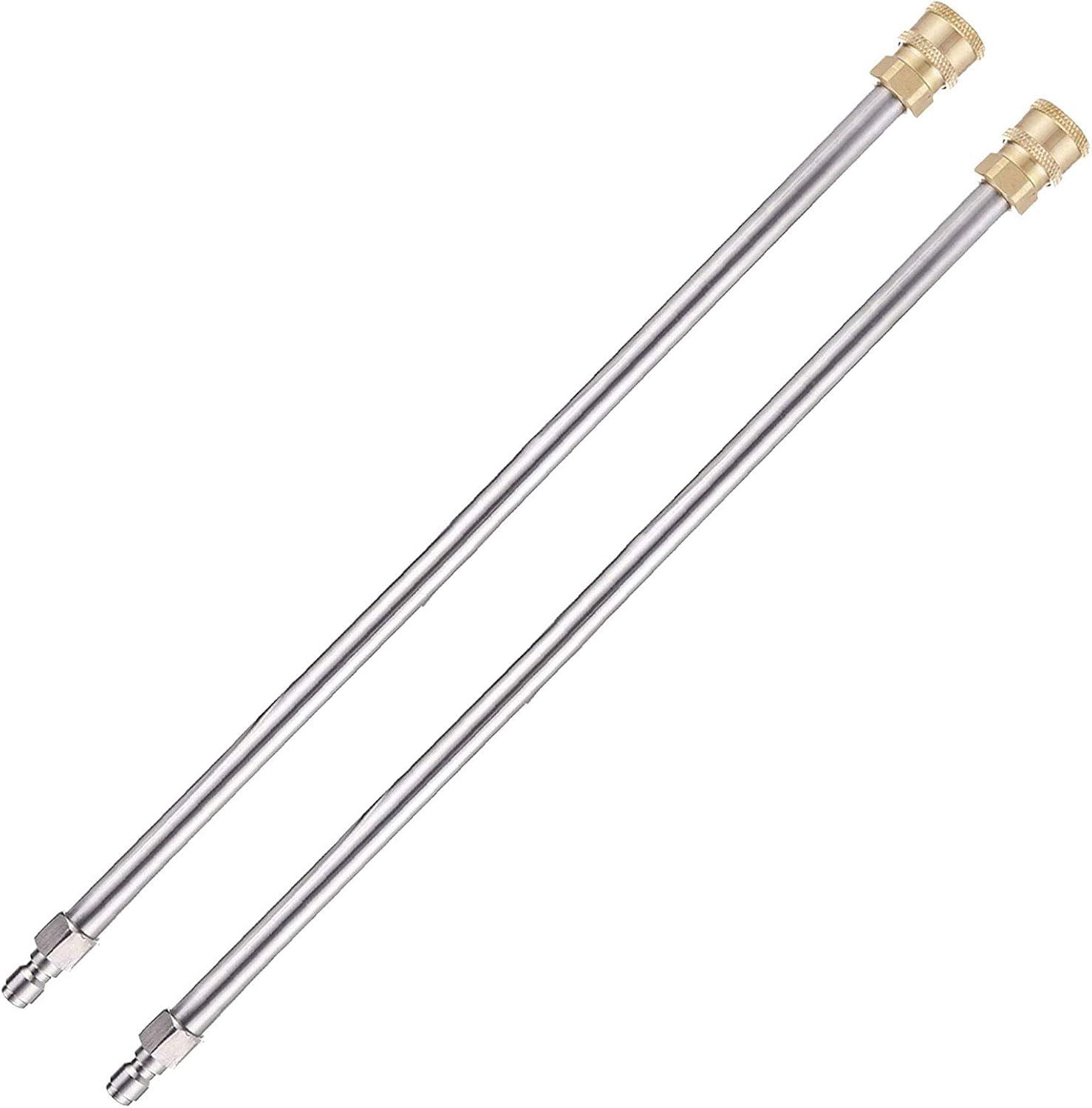 2 Stück Verlängerung Hochdruckreiniger, 33 cm, 4000 psi, Reinigungswerkzeuge,...
