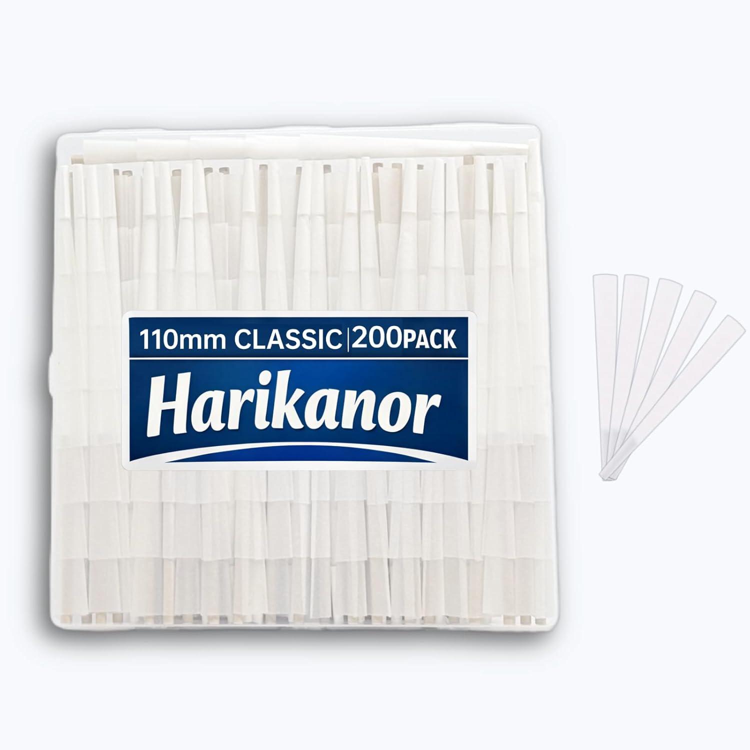 200 Cones XXL, Vorgedrehte Hülsen Konisch Weiß, Pre Rolled 110mm KING SIZE, R...