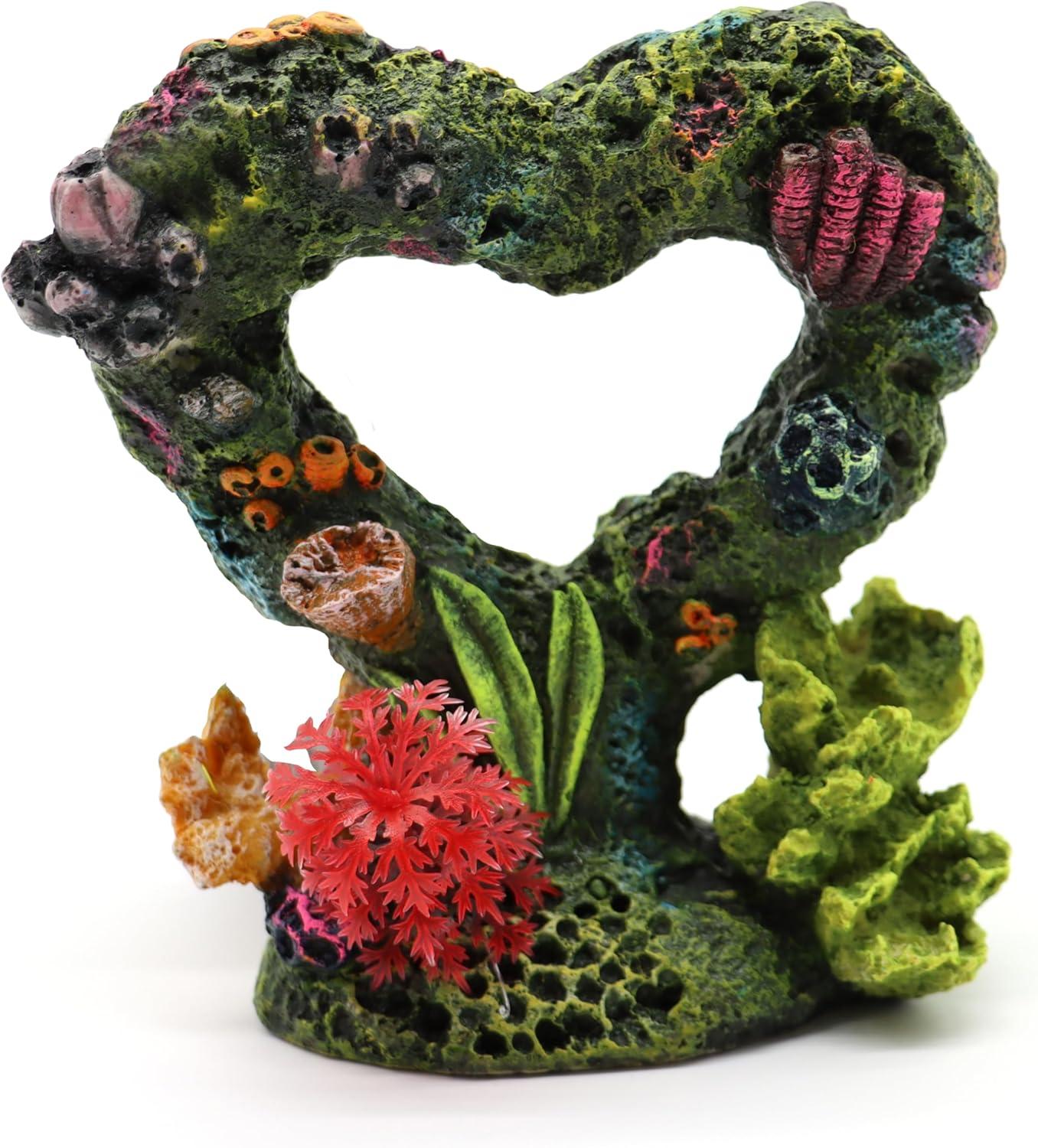 Amtra Deko Versunkenes Herz: Ein Hingucker im Aquarium