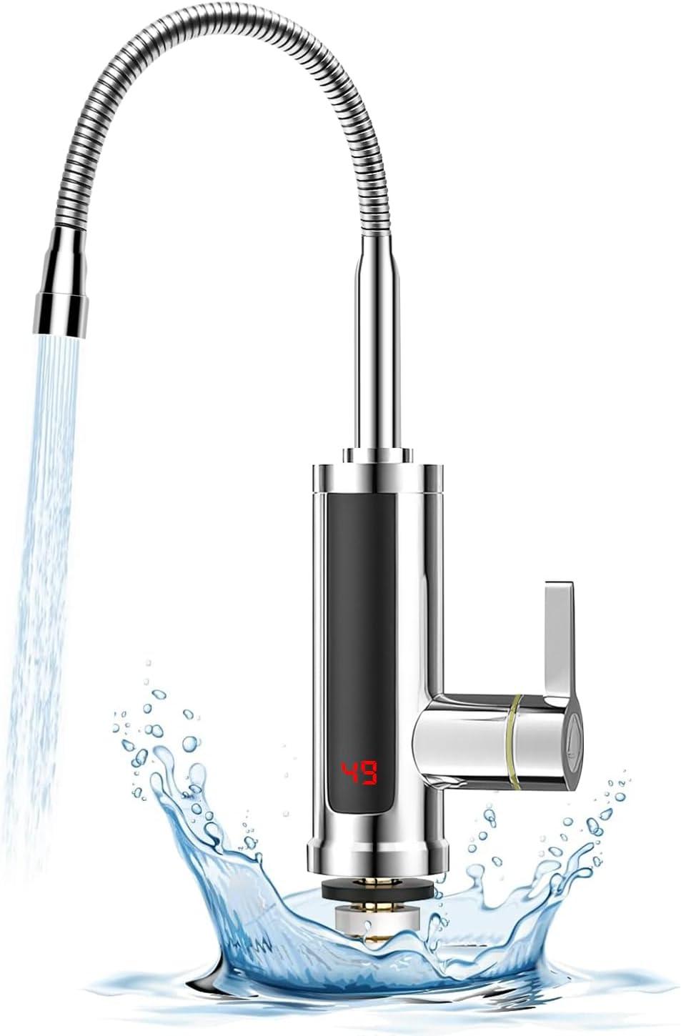 babikeen Wasserhahn mit Durchlauferhitzer: Warmes Wasser in 3 Sekunden