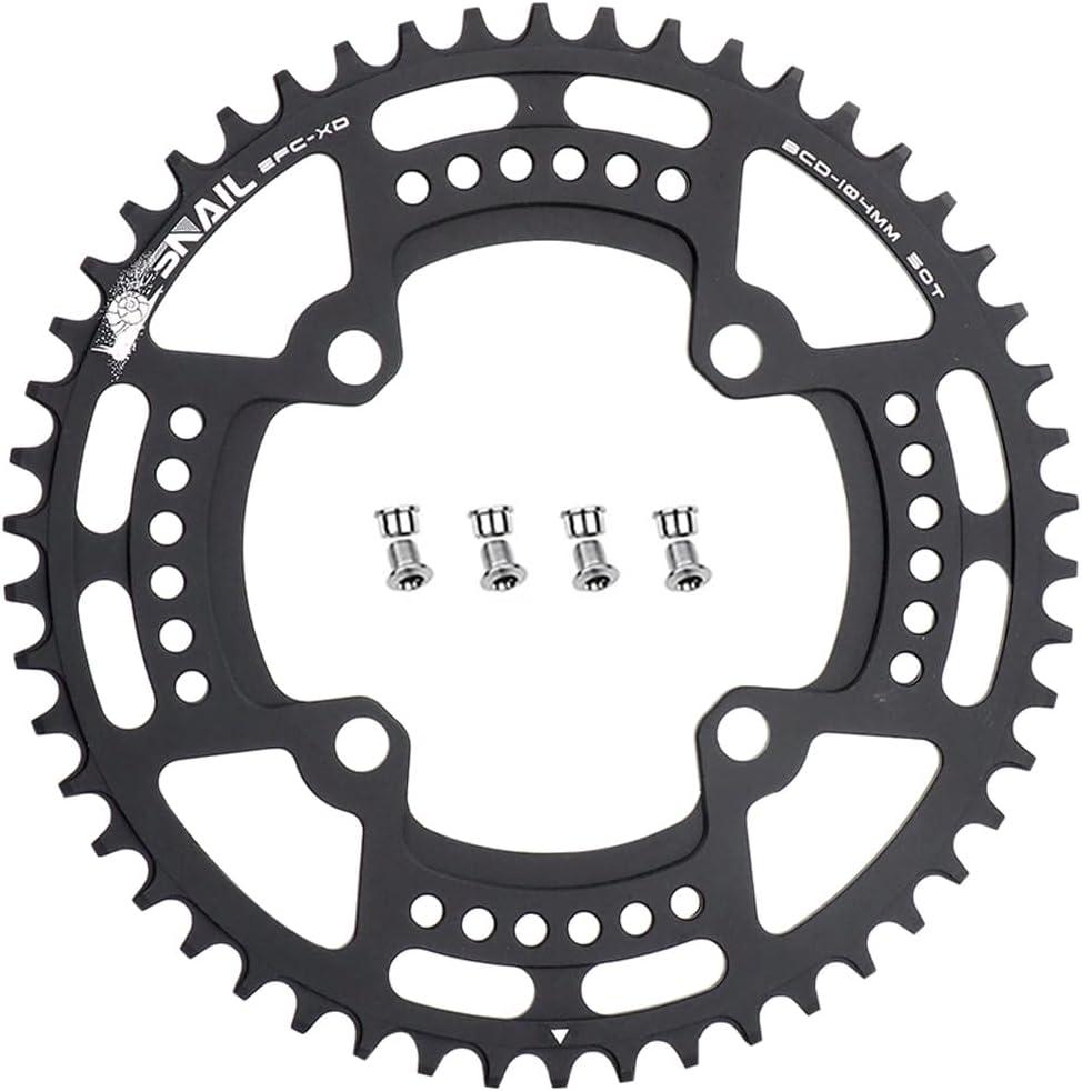 CYSKY Fahrrad Kettenblatt 104 BCD 30 Zähne bis 52 Zähne Narrow Wide Single Sp...