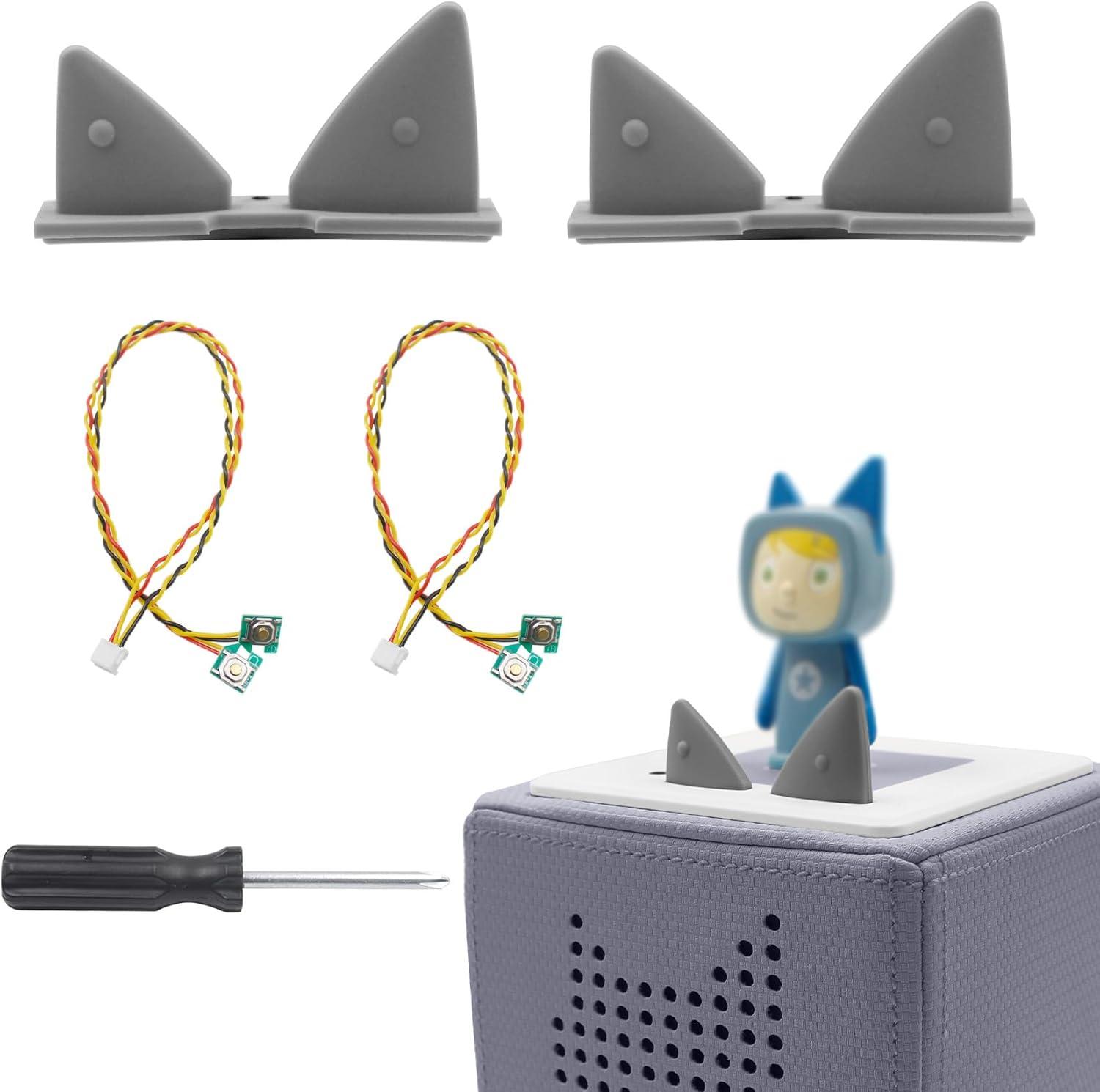 für Toniebox Ersatz Ohren and Ersatzkabel mit Schraubendreher, Kabelersatz,Er...
