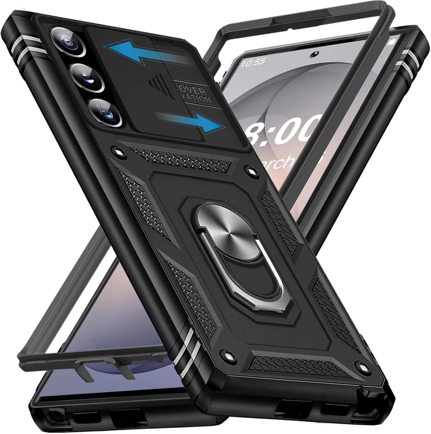 Giyer Panzerhülle für Samsung Galaxy S26 Ultra Hülle mit Schutzfolie, Handyhü...