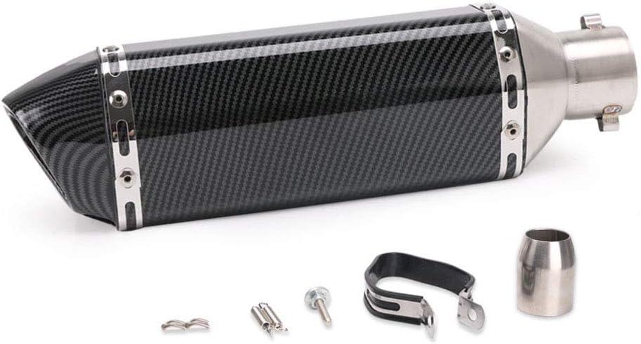 PACEWALKER 38-51mm 1.5-2"Einlass Slip On Auspuff Schalldämpfer für Motorrad m...