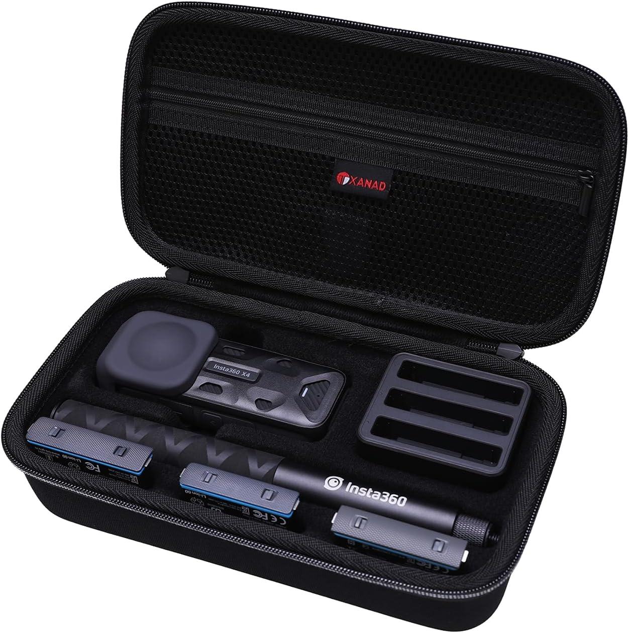 XANAD Tragetasche für Insta360 X5, X4, X3: Universalschutz für 360-Grad-Kameras