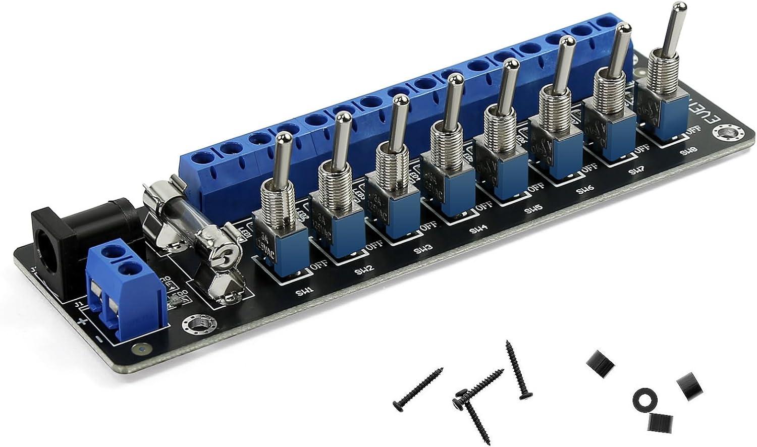 Evemodel 1 Set 3-24V 8-Miniaturkippschalter DC Schalter Schaltsteuerung Strom...