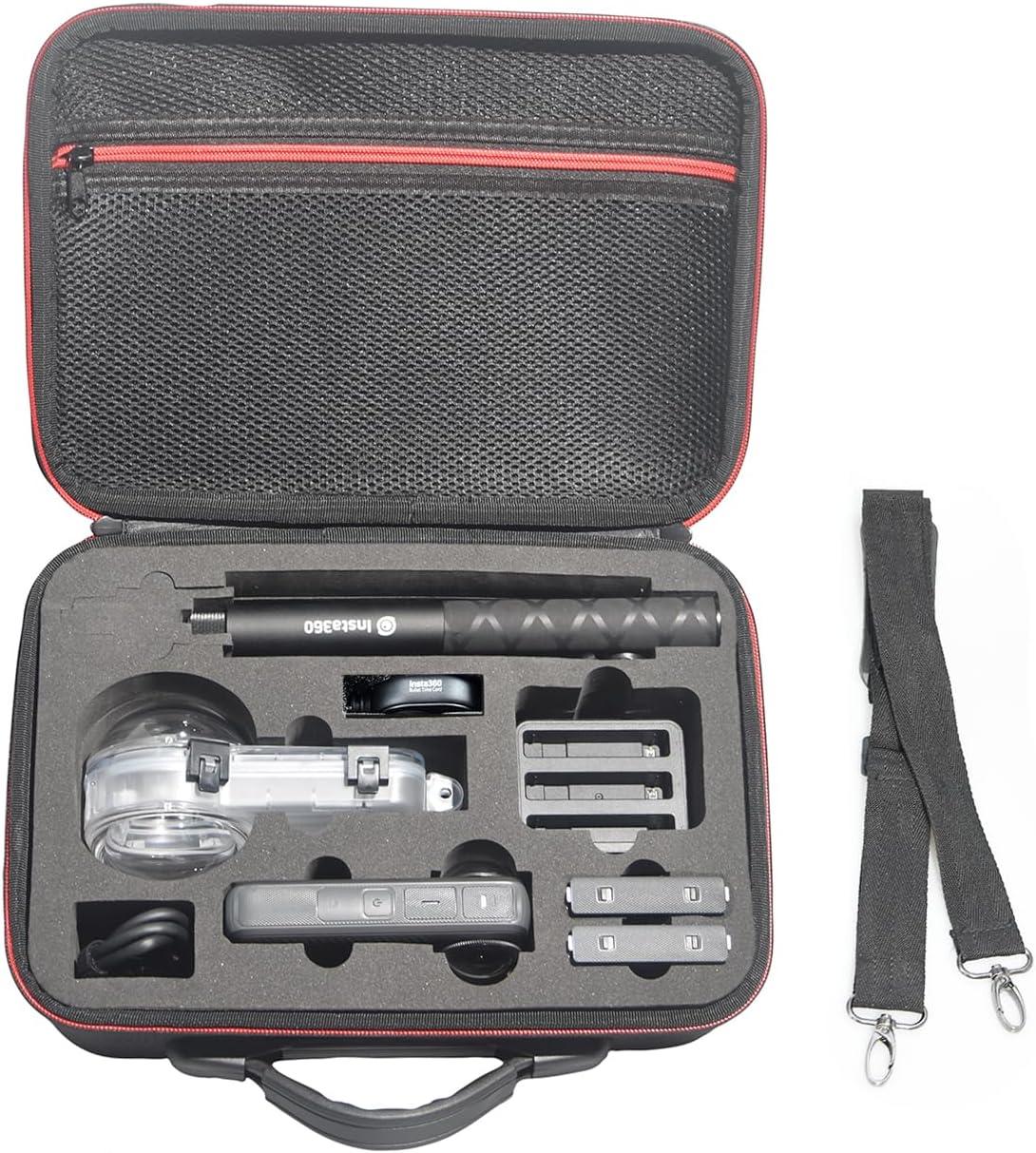 Fotoleey Kamerazubehörtasche für Insta360 X4: Schutz für die 360-Grad-Kamera