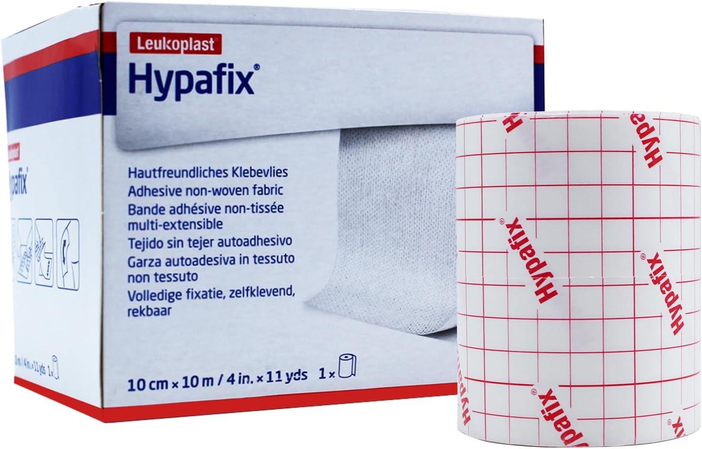 Hypafix Fixomull stretch Leukoplast, Verbandfixierung Pflaster 10cm x 10m, Me...