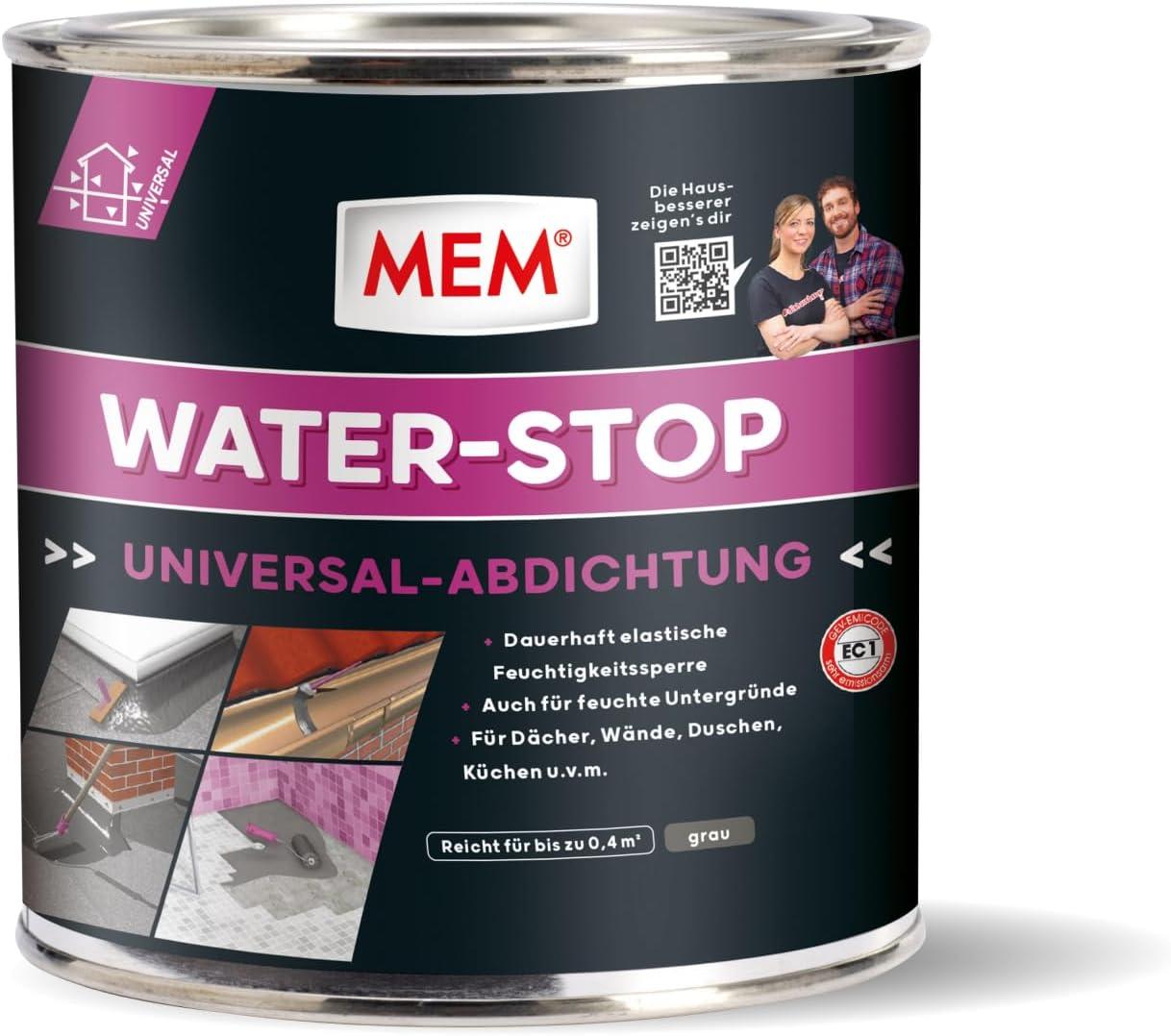MEM Water Stop Abdichtungsmasse: Die Universalabdichtung mit über 7.000 Bewertungen