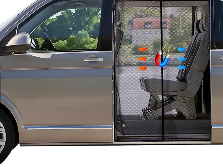 Camping im VW T5/T6? Dieses Moskitonetz hält die Mücken draußen