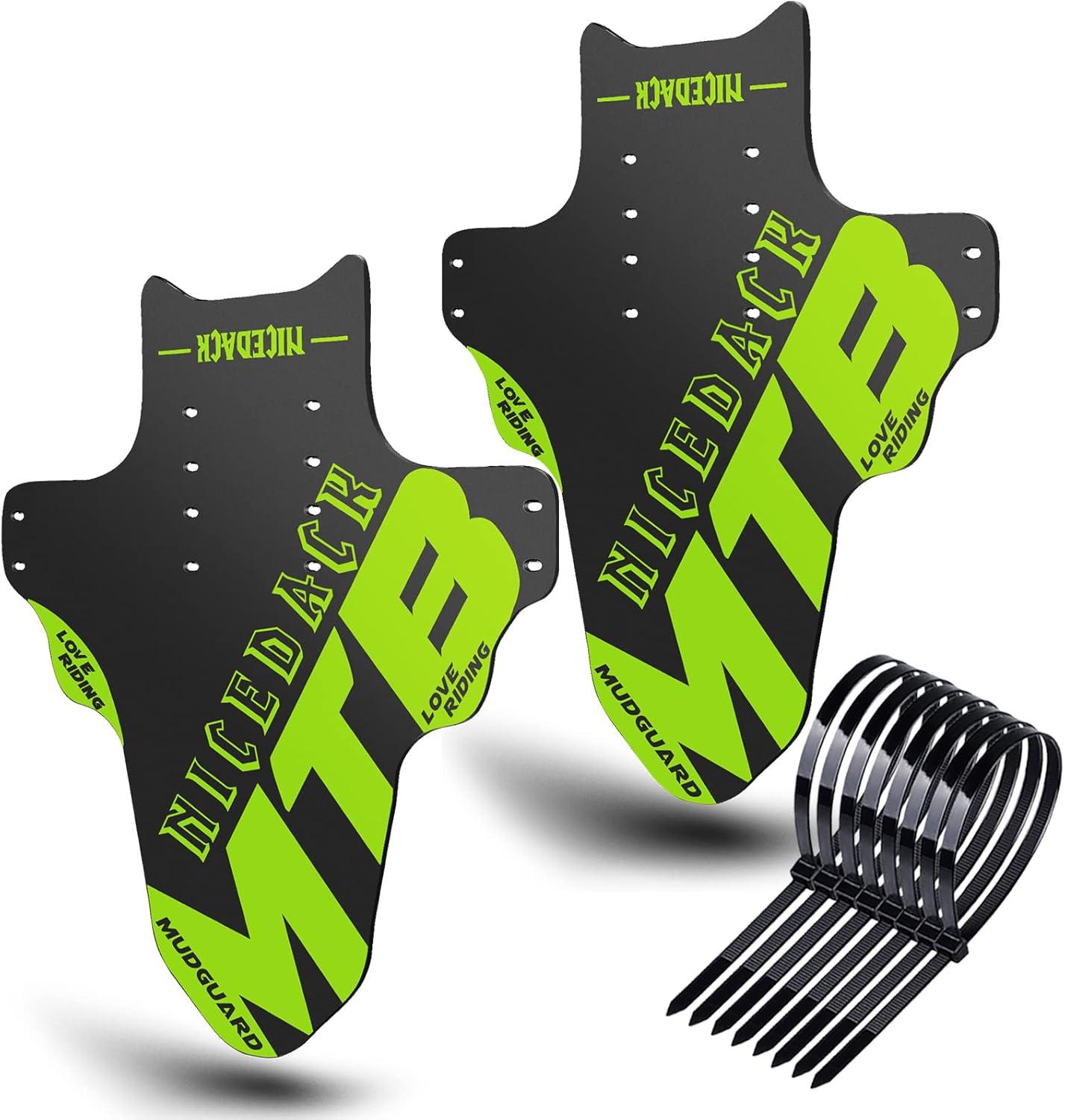 NICEDACK Schutzbleche Mountainbike, 2 Stück Mudguard Fit 20''- 29 Zoll MTB Sc...