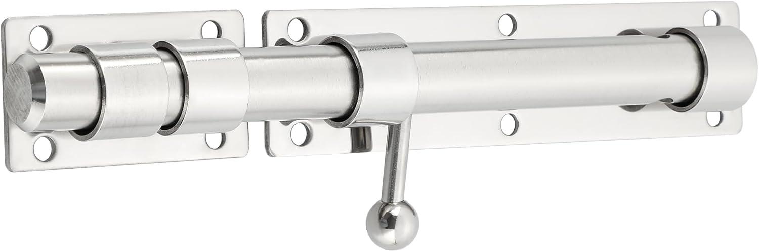 Sayayo Türriegel aus Edelstahl: Massiver Bolzenriegel für Türen, Schränke und Zäune