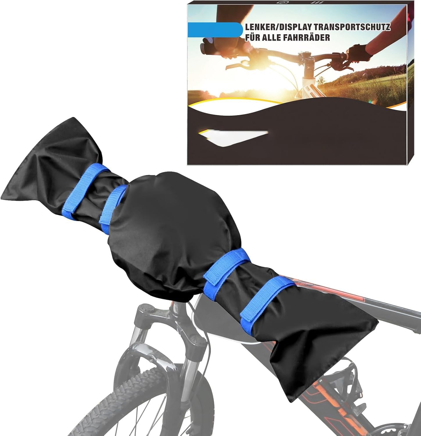 2 Stück Ebike Lenkerschutzhülle Transportschutz Schutz vor Nässe Staub und Sc...