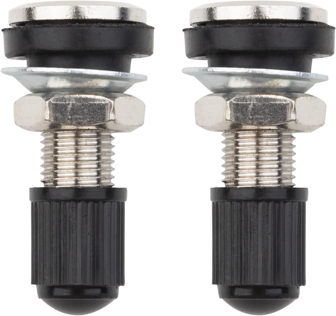 2 stücke Reifenventil Ventile Felgenventile mit Staubkappen, Tubeless Ventil ...