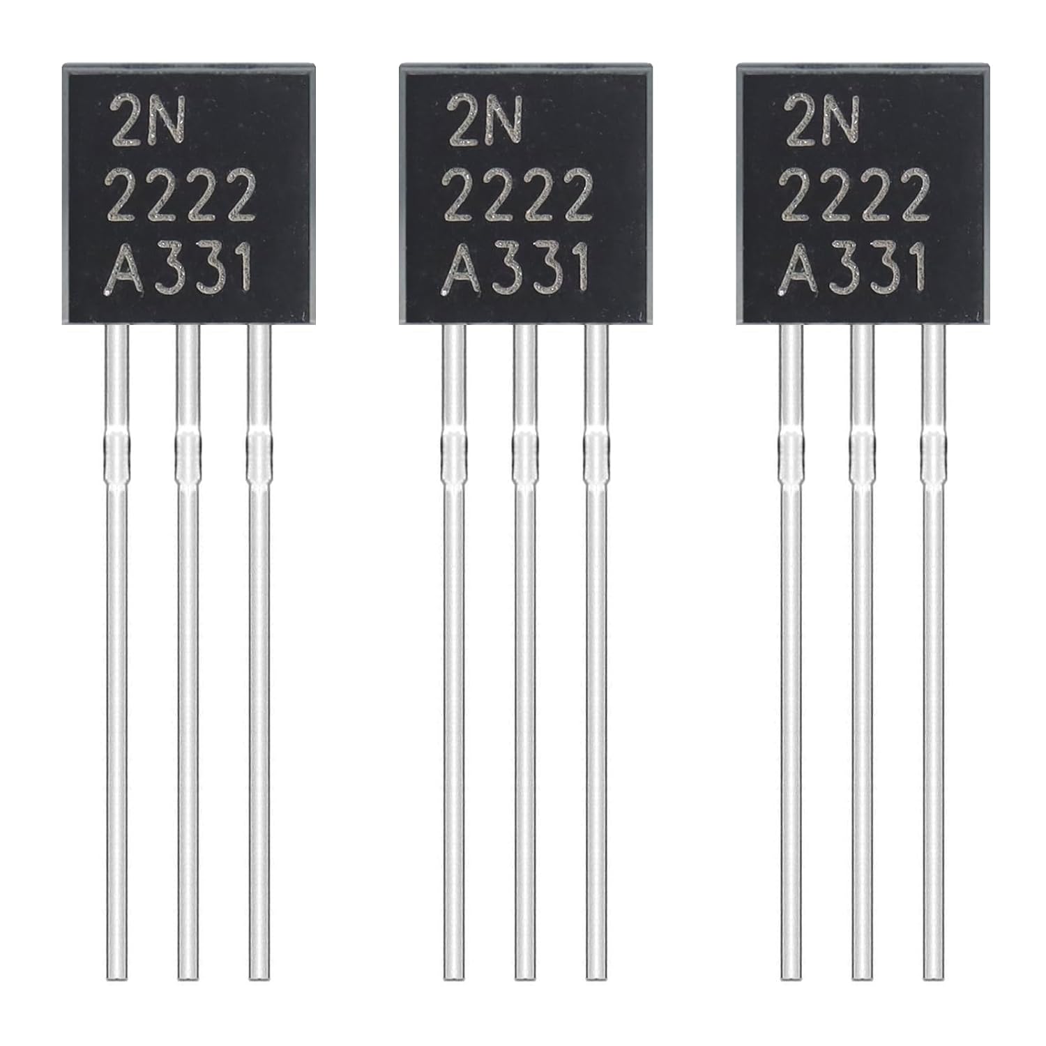 2N2222 NPN Transistor Allzweck Verstärker 2N2222A Silizium Transistoren für D...