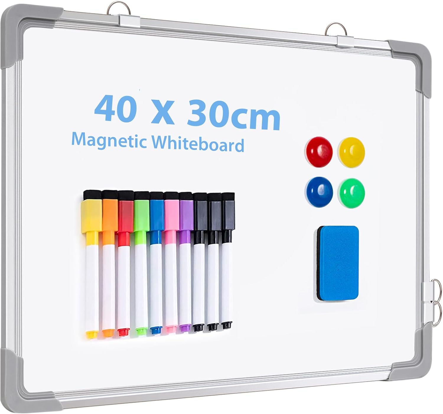 ARCOBIS Magnetisch Whiteboard Klein, Mini A3 Whiteboard 40x30cm Magnettafel W...
