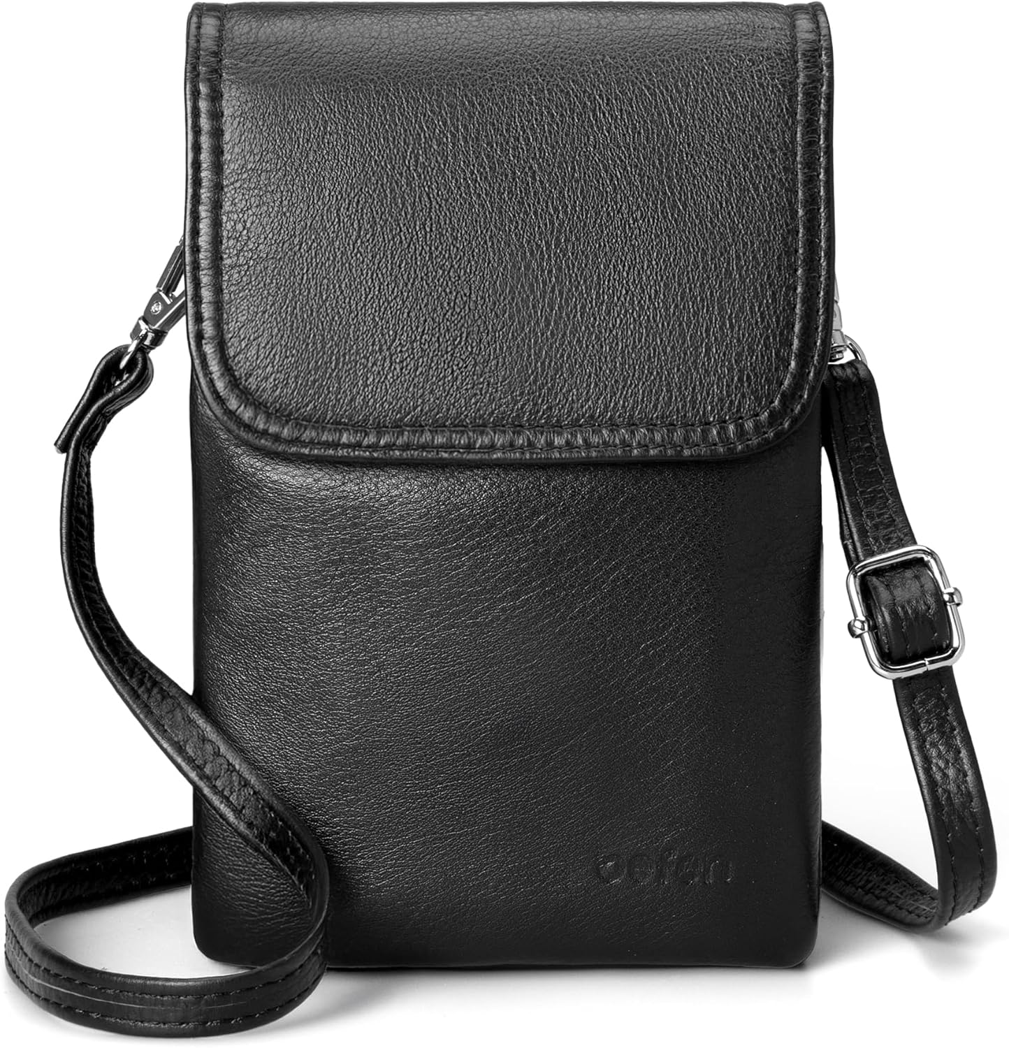 befen Echtleder Handytasche zum Umhängen, Handy Umhängetasche Damen Klein, Ha...