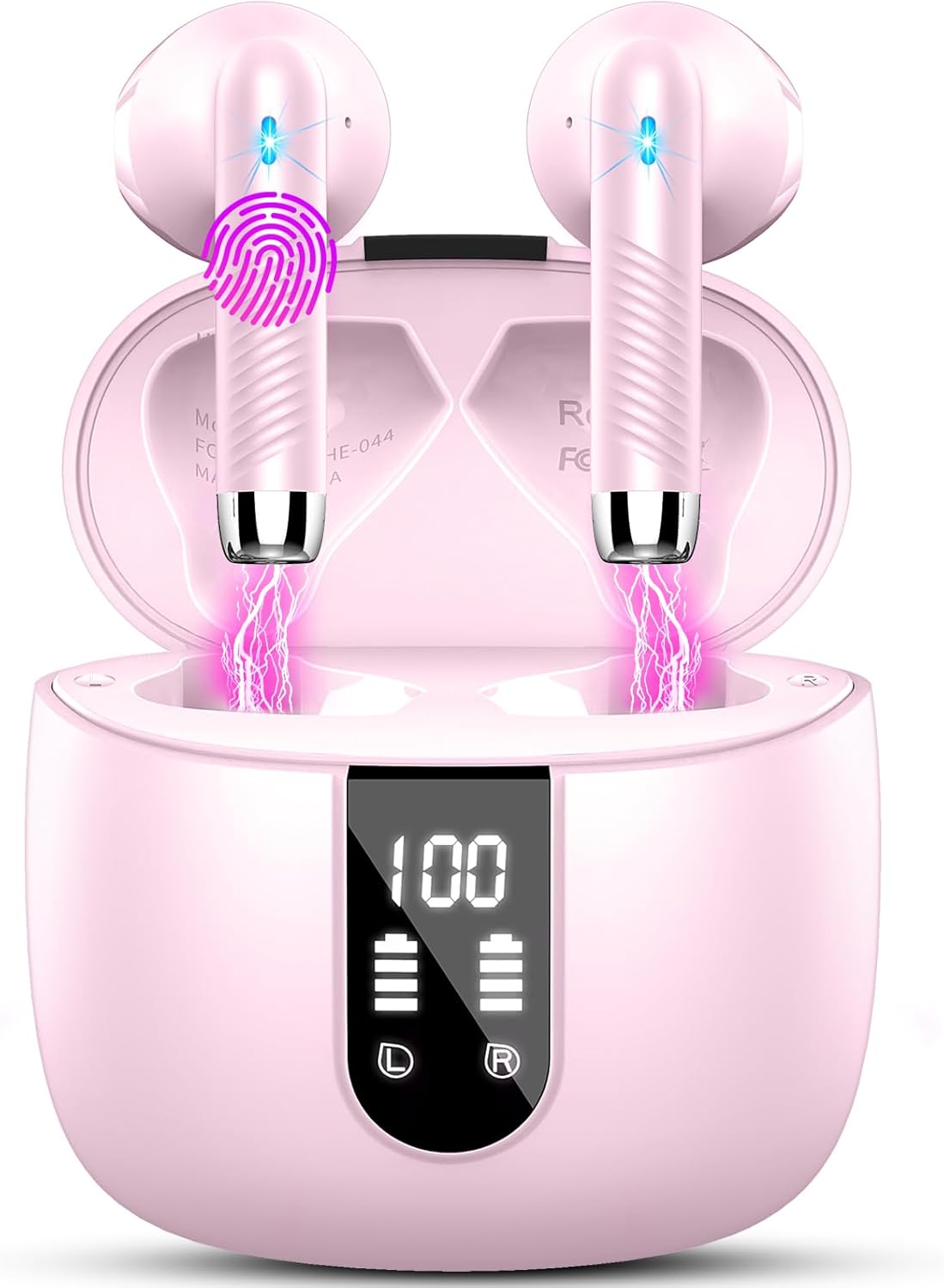 Bluetooth Kopfhörer, In Ear Kopfhörer Kabellos Bluetooth 5.3 Kabellose Kopfhö...