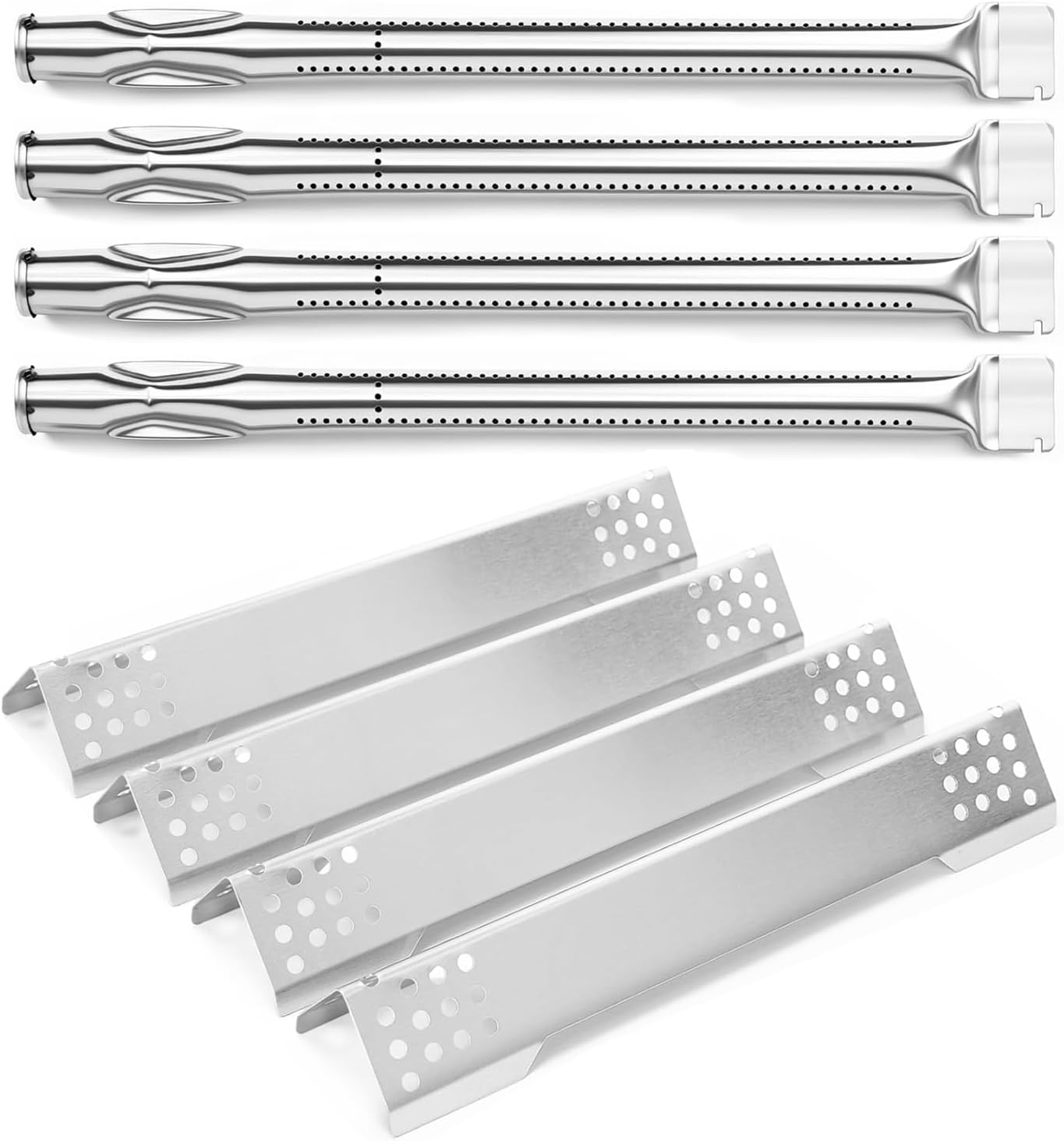 Edelstahl Brenner & Brennerabdeckung für Rösle Videro G2, G3, G4, G6, 40cm Gr...