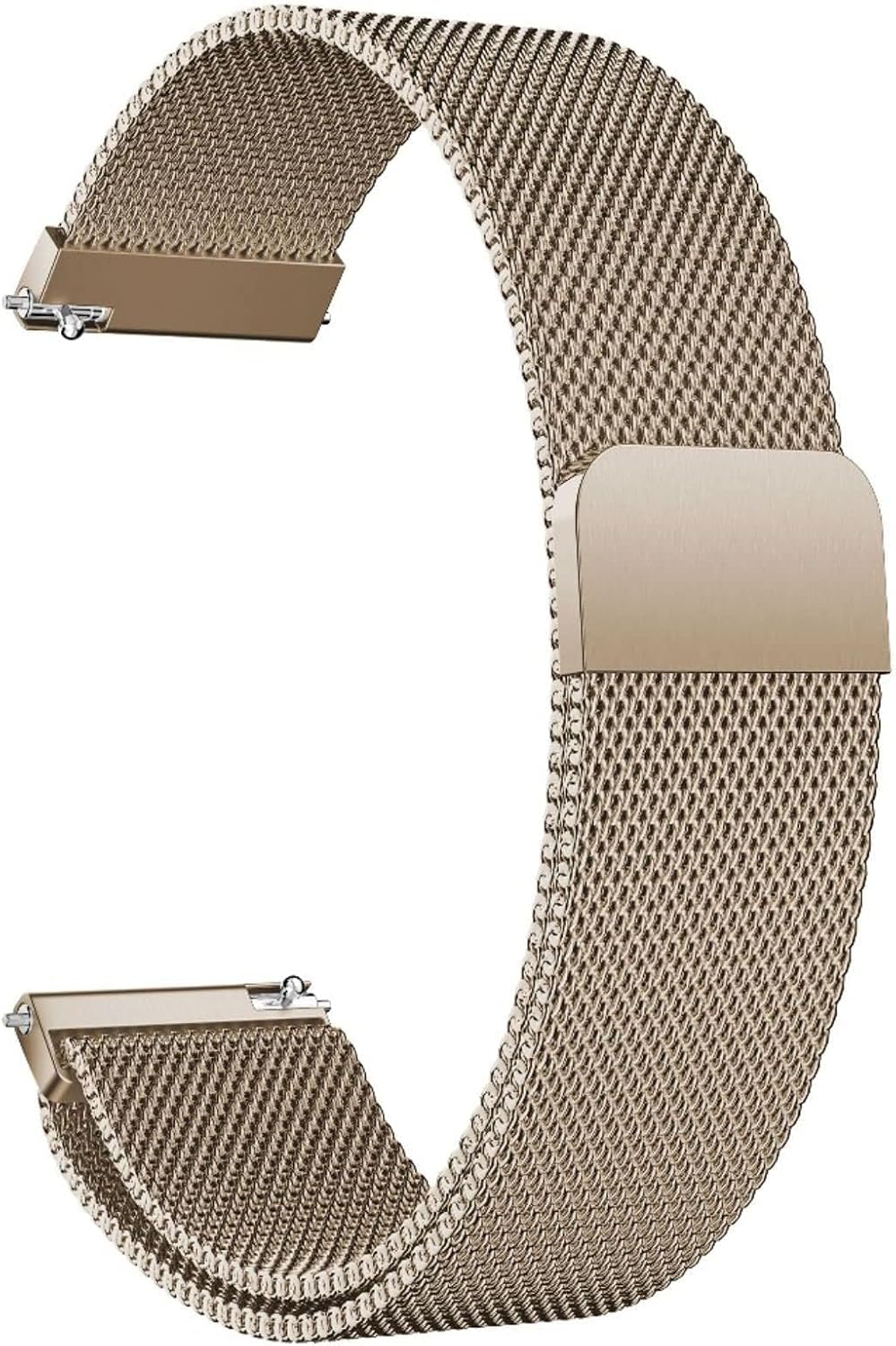 Edelstahl Mesh Uhrenarmband Metall Ersatz Armband Magnetverschluss Smartwatch...