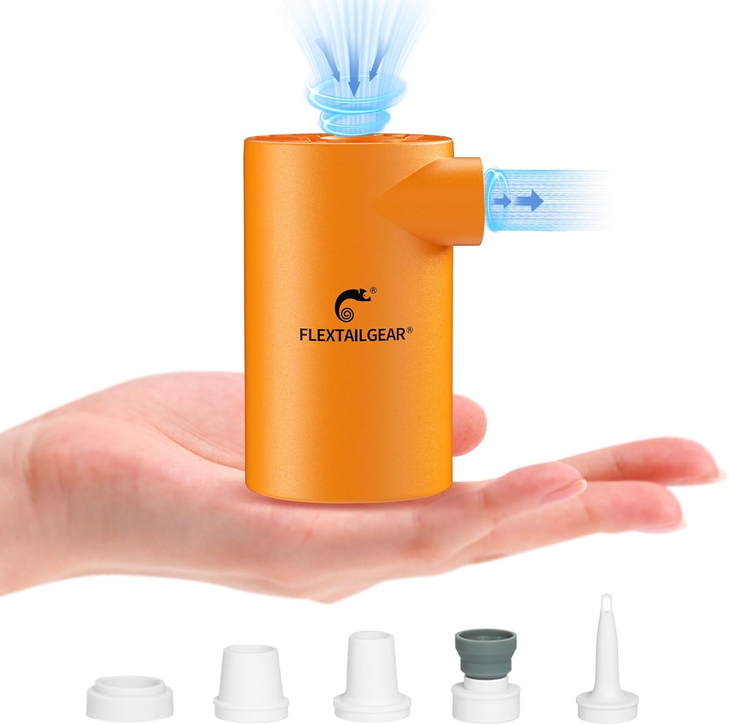 FLEXTAILGEAR EVO Pump, Tragbare Elektrische Pumpe,Luftmatratze Pumpe, Hoher L...