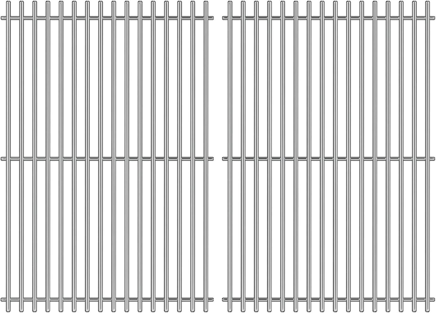 GFTIME 44,4 x 30CM 7527 Grillrost Ersatz für Weber Spirit I & II E-310 S-310 ...