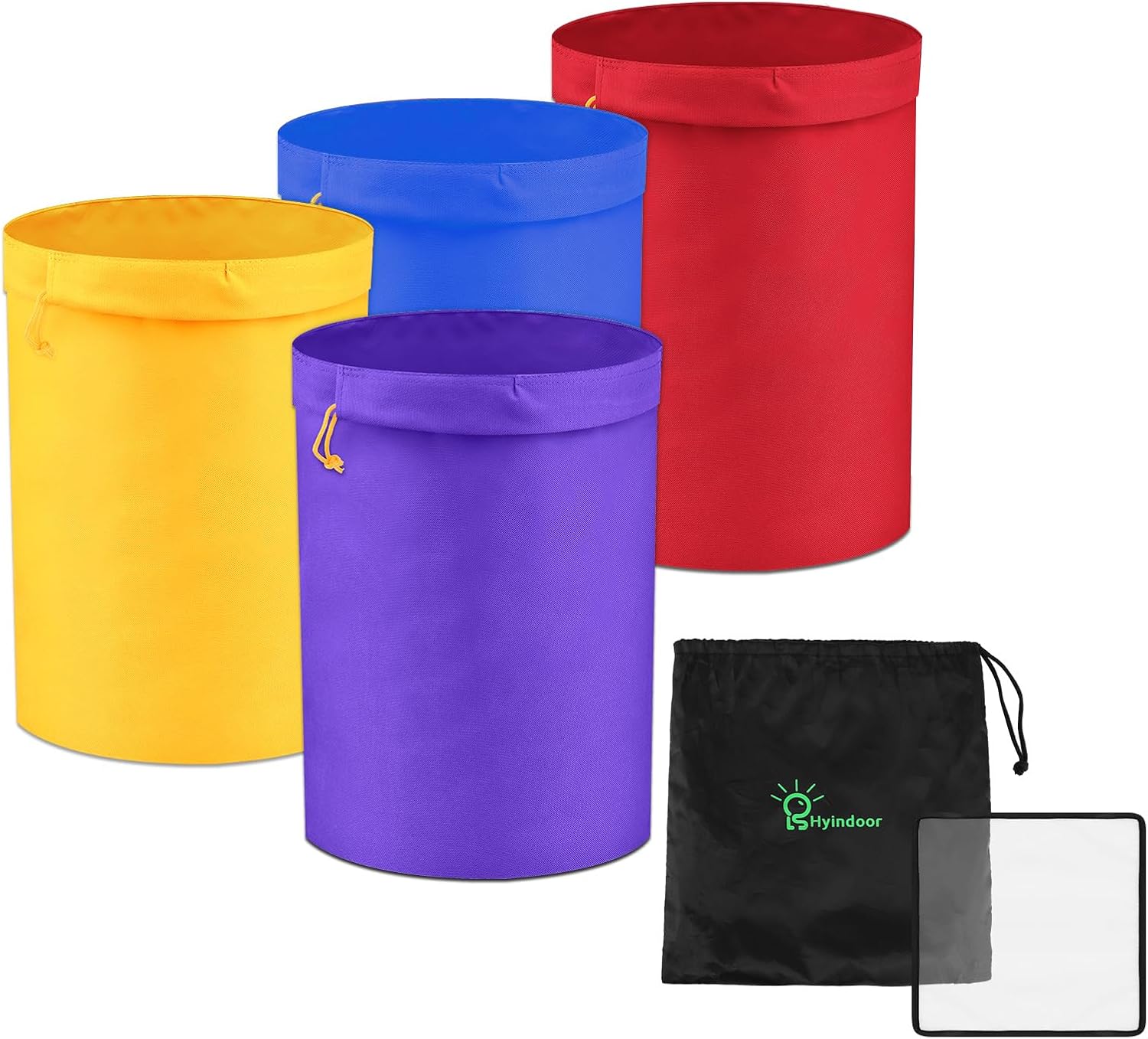 Hyindoor 20L 5 Gallon 4 Beutel Bubble Bag Kräutereis Essence Extraktion Beute...