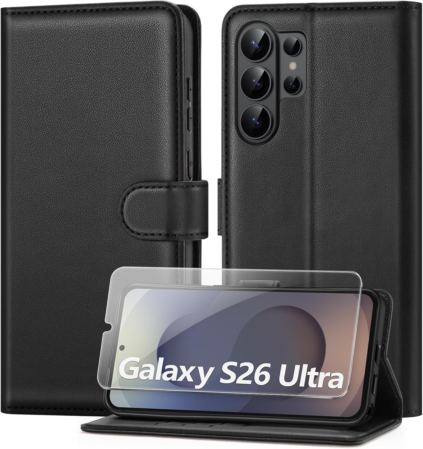 ivencase Handyhülle Kompatibel mit Samsung Galaxy S26 Ultra 5G Hülle und 1 St...