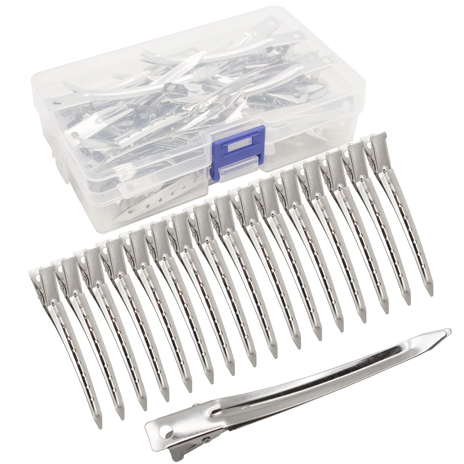 JOYOYO 40 Stück Haarklammer Friseurbedarf Haarclips zum Stylen und Schneiden,...
