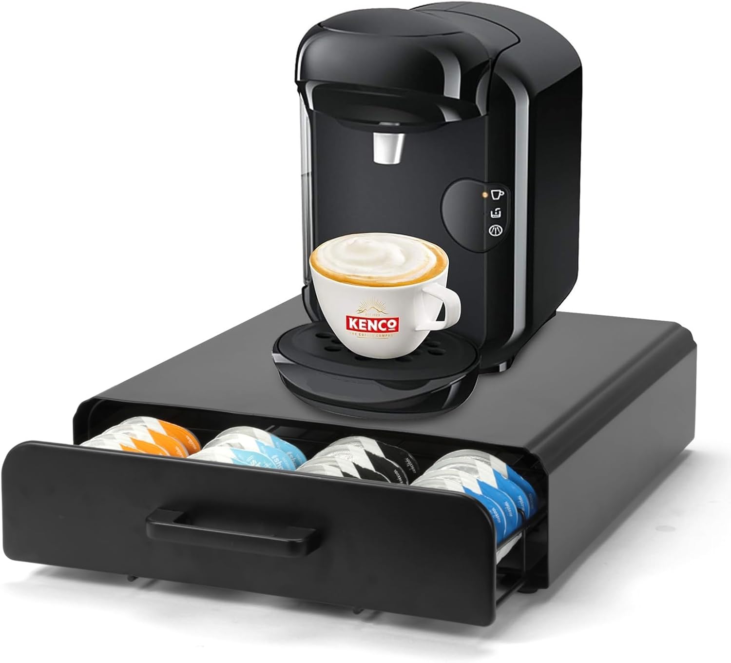 Kapselhalter Schubladen für Kapseln kompatibel für Tassimo,Kaffeekapselhalter...