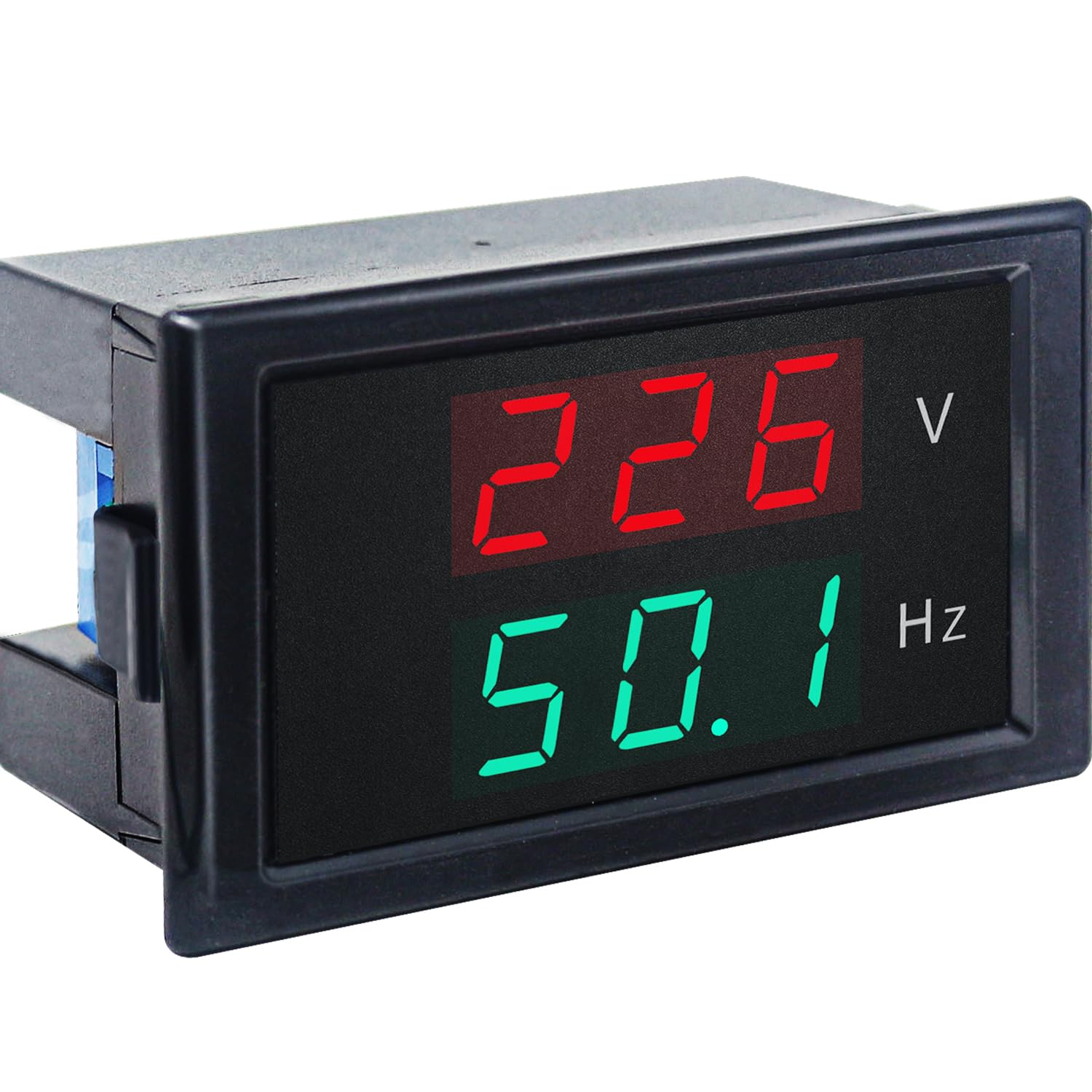KETOTEK Frequenzmesser 50hz Voltmeter Digitaler 45-65 Hz AC 80-300V Spannungs...