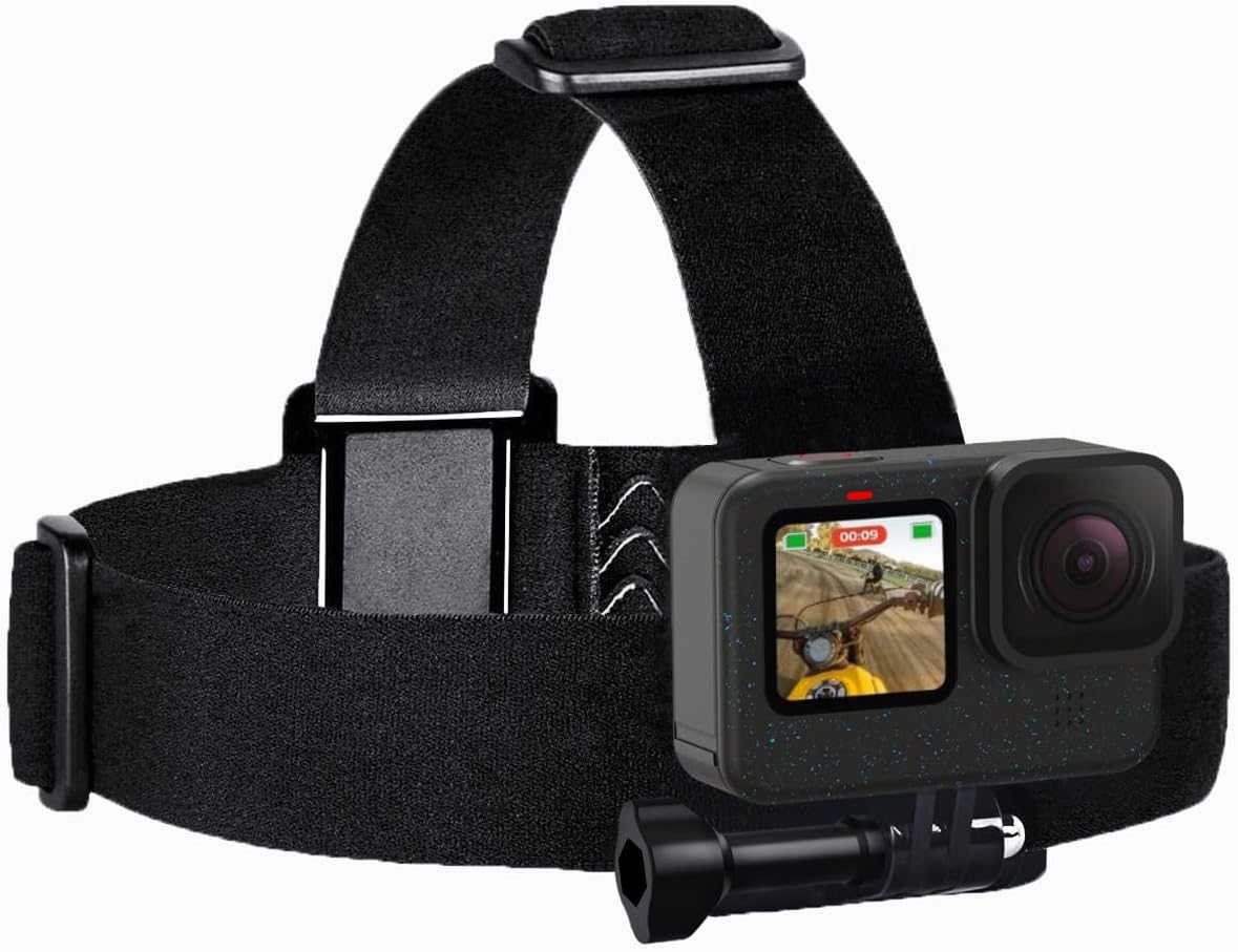 Kopfhalterung Kopfgurt Kopfband Head Strap Kompatibel mit GoPro Hero 13 12 11...