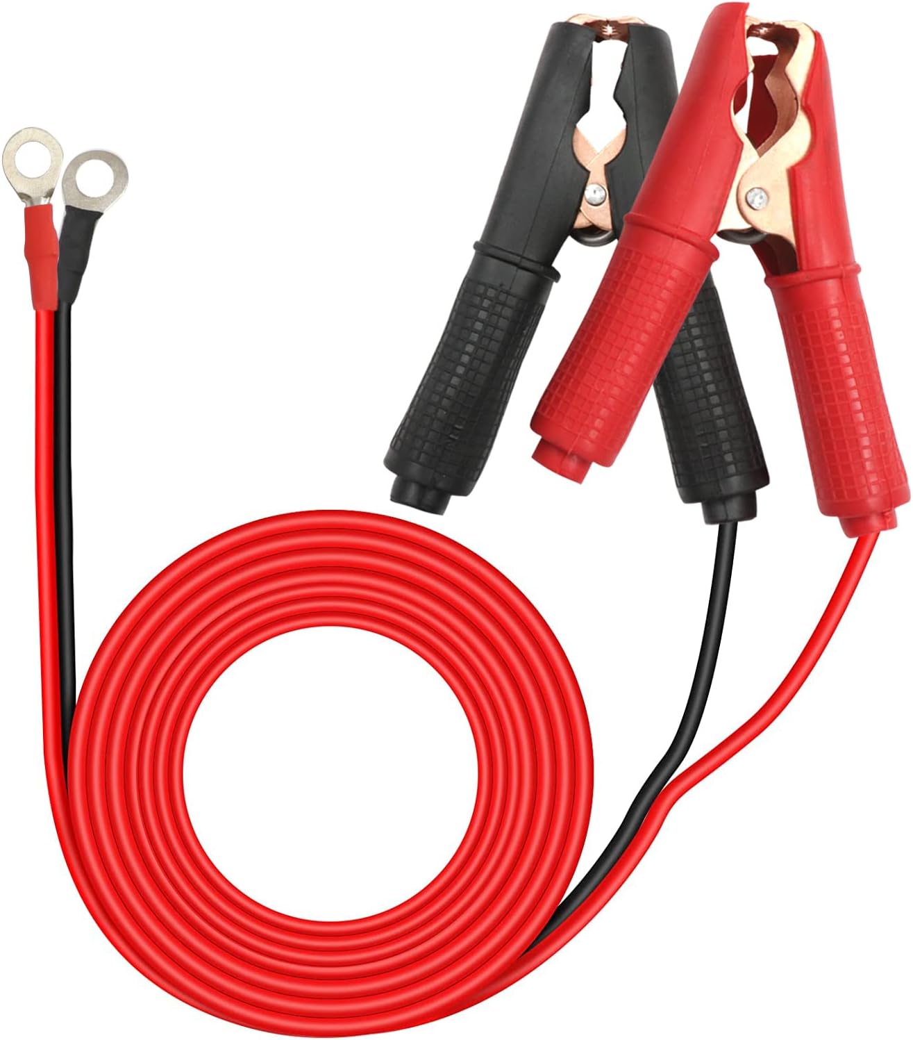 Krokodilklemmen Autobatterie 12V 24V, Batterieklemmen 12V Krokodilklemmen 14A...