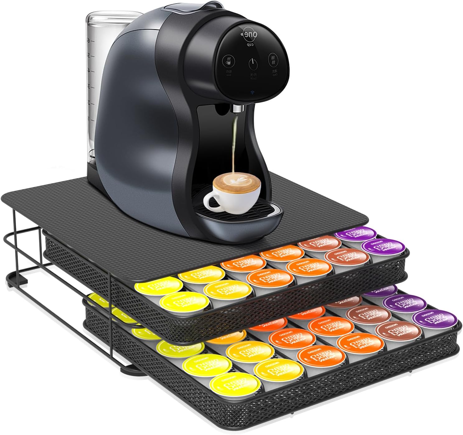 Masthome Kaffee Kapselhalter für Dolce Gusto, 84 PCS Kaffeekapseln Aufbewahru...