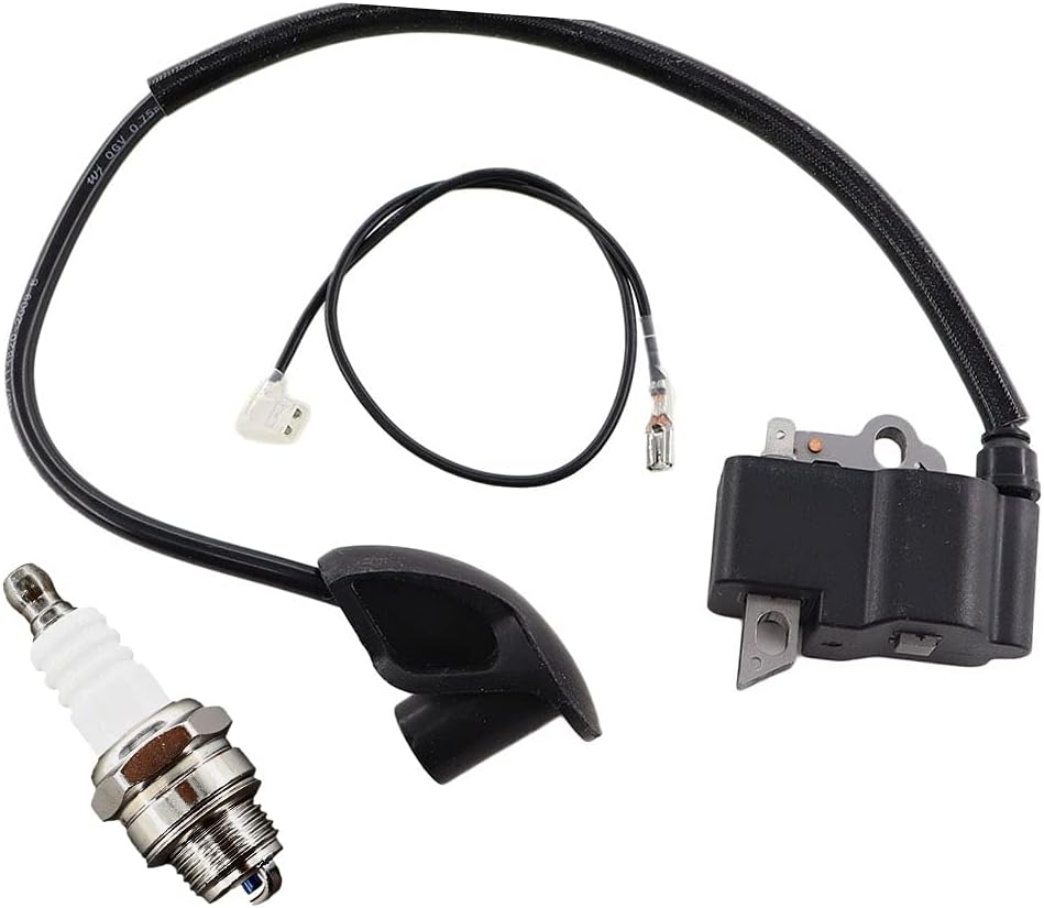 MCHNIC Zündspule Zündmodul Zündkerze für STIHL FS 120 FS120 FS200 FS250 FS300...