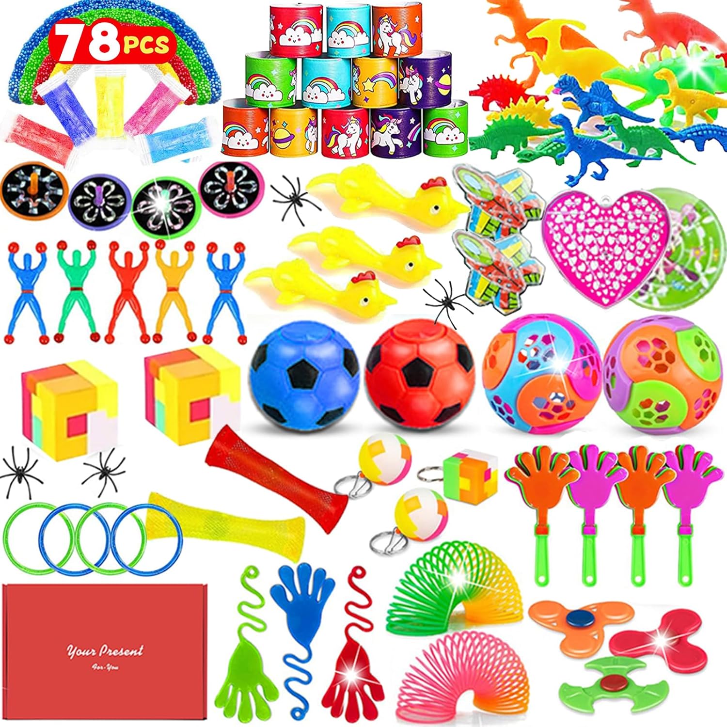 Mitgebsel Kindergeburtstag Mitgebsel Set 78 Stück, Kindergeburtstag Gastgesch...