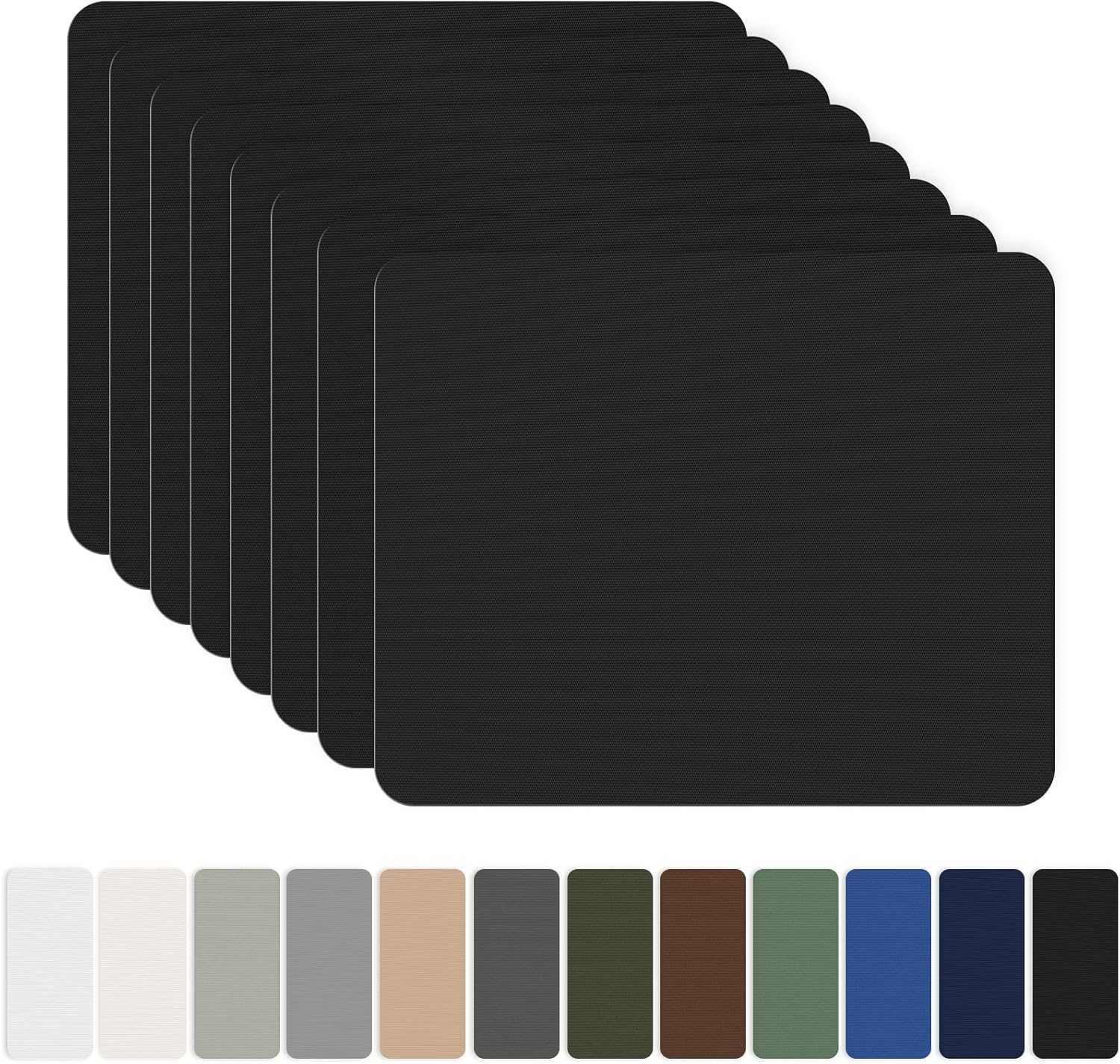 Nylon Selbstklebende Patches, OAZ 8 Stück 20x15cm Selbstklebender Wasserdicht...