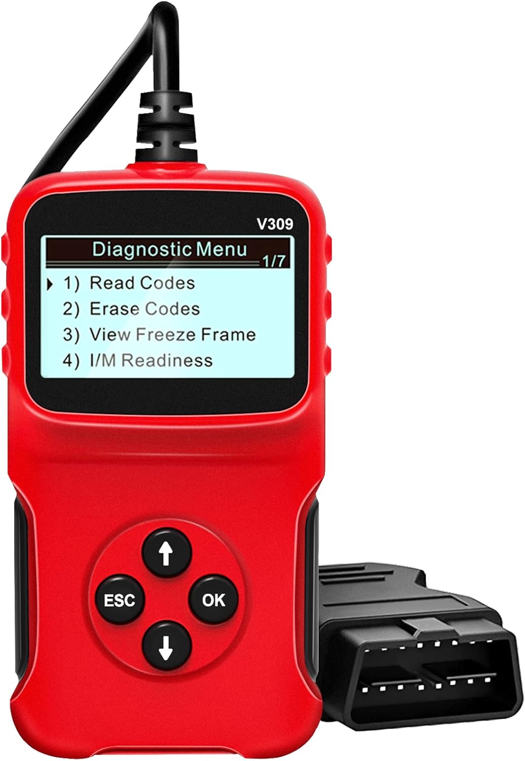 OBD2 Diagnosegerät Auto OBD Diagnosegerät ODB2 Fehler Code Leser Adapter V309...