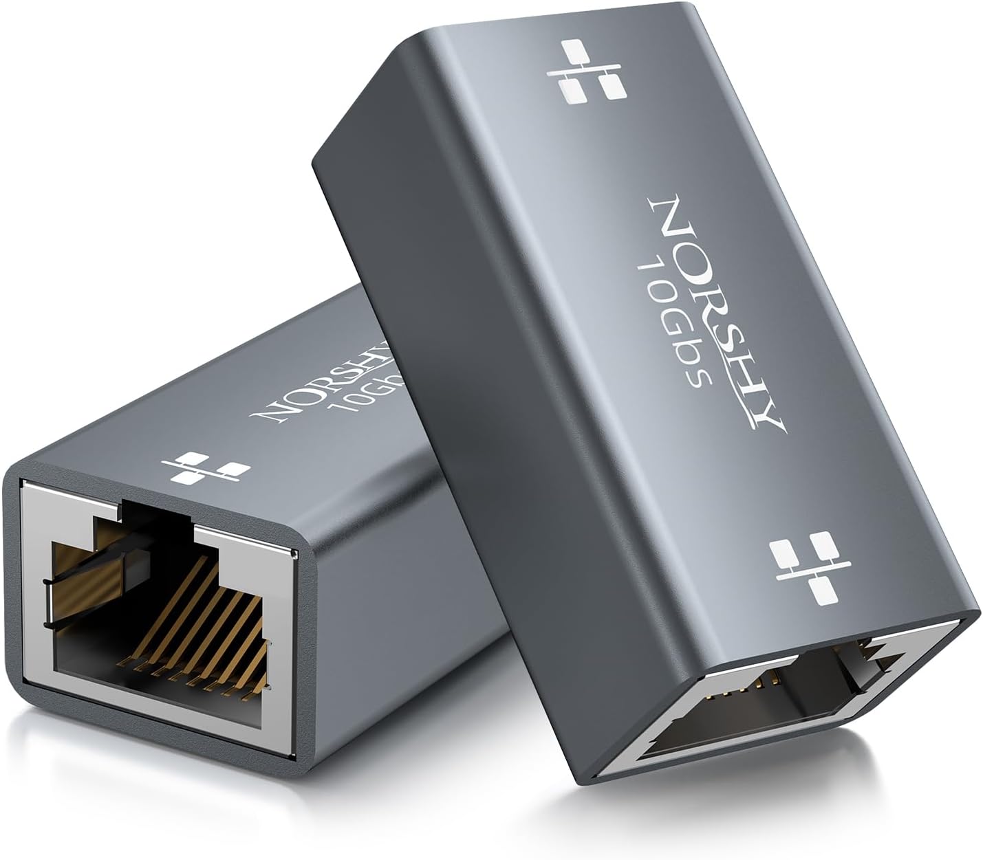 RJ45 Kupplung LAN Kabel Verlängerung LAN Verbinder 10 Gigabit, Netzwerkkabel ...