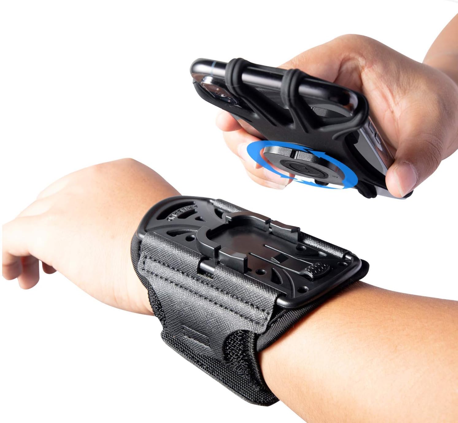 Sportarmband Abnehmbares Handy,Handyhalterung Arm Joggen-360° Drehbares Unive...