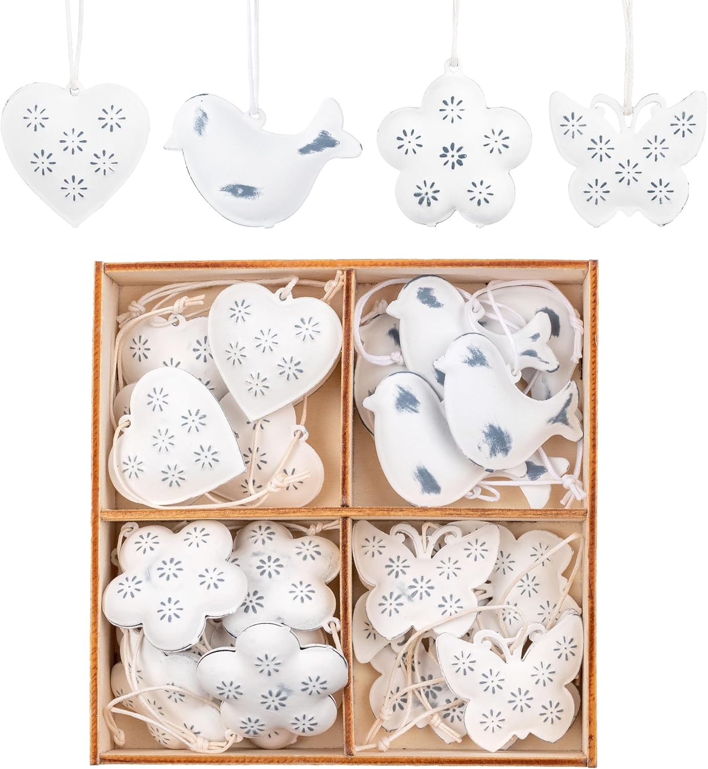 Valery Madelyn Dekoaufhänger, Frühling Dekohänger aus Metall zum Aufhängen, S...