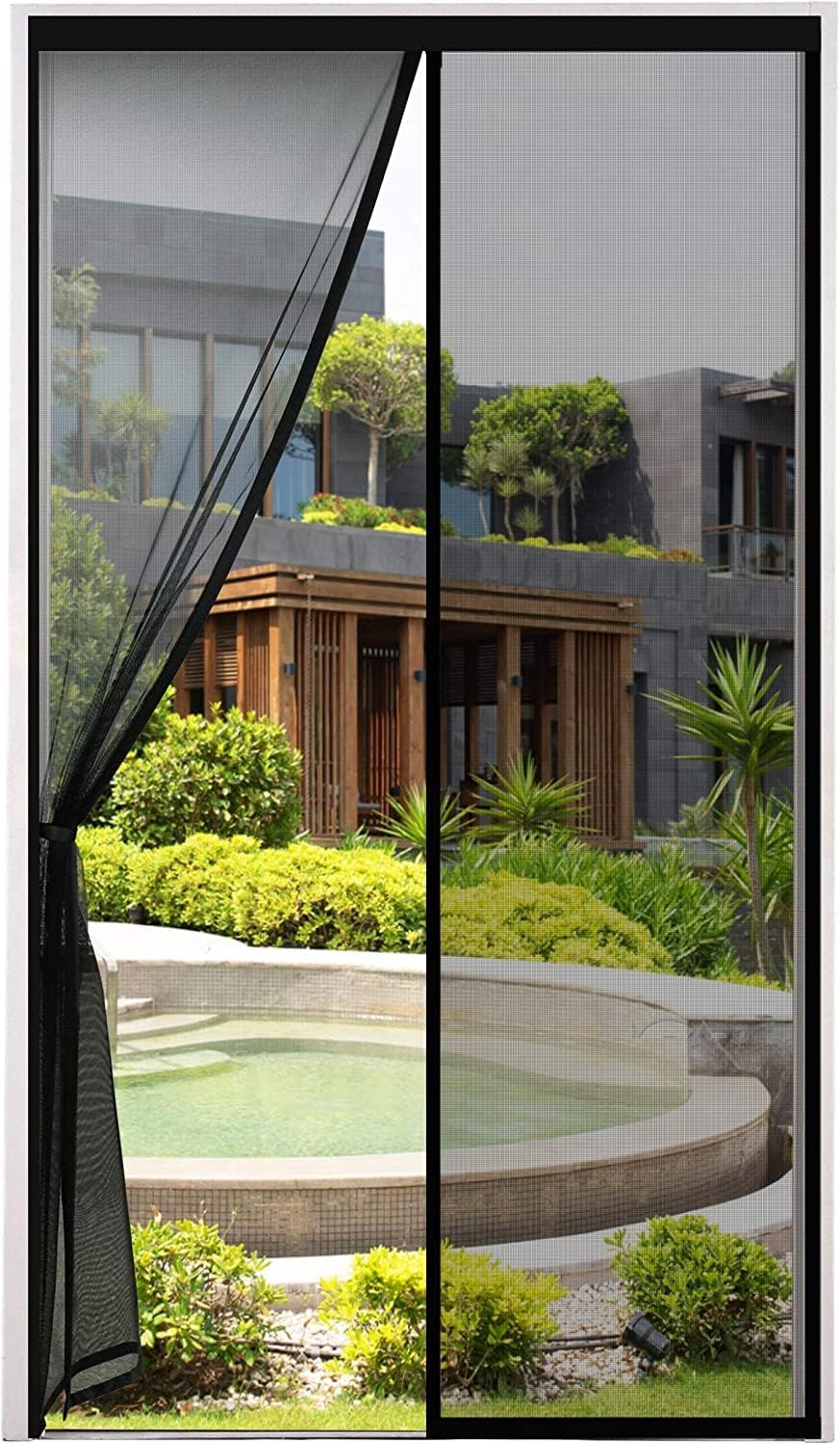 VERDICKTER Fliegengitter Tür Moskitonetz Tür Magnet Vorhang Insektenschutz fü...